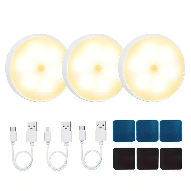 Lampara Detector LED Inalambrica con Sensor